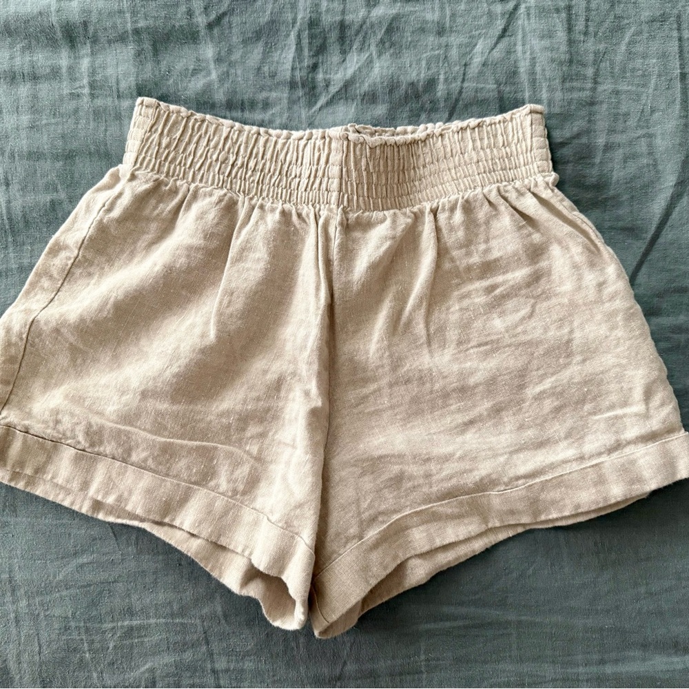 Reformation Nashville Linen Short
